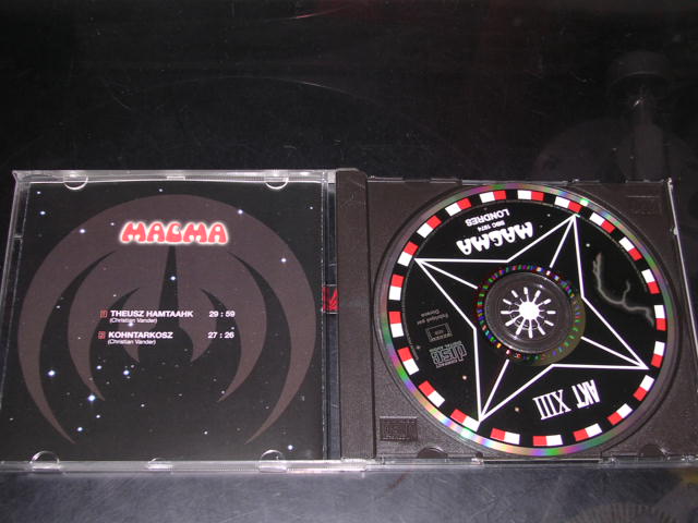 Photo: MAGMA - BBC1974 LONDRES AKT XIII  / 1999 used CD With OBI ( GERMAN PRESS+ JAPAN OBI&LINNER )