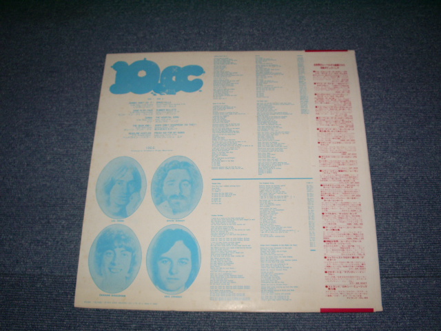 Photo: 10 C.C. - 10 C.C. / 1974 JAPAN ORIGINAL Used  LP With OBI 