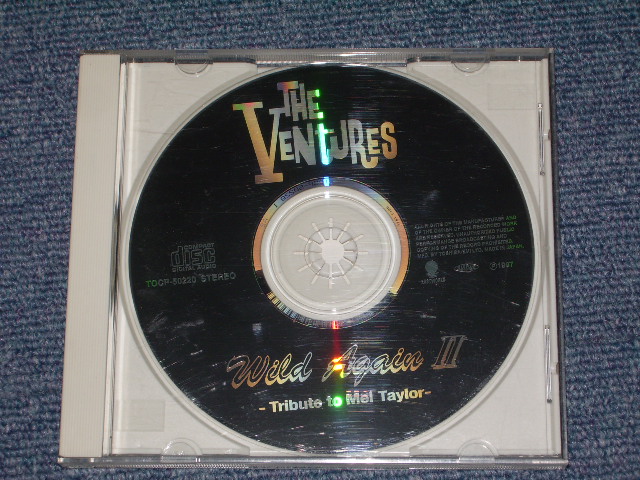 Photo: THE VENTURES - WILD AGAIN II / 1997 JAPAN Original Used CD With OBI