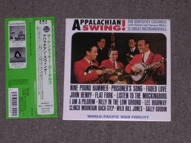 Photo1: KENTUCKY COLONELS - APPALACHIAN SWING! / 2004 JAPAN Mini-LP Paper-Sleeve CD used With Obi  