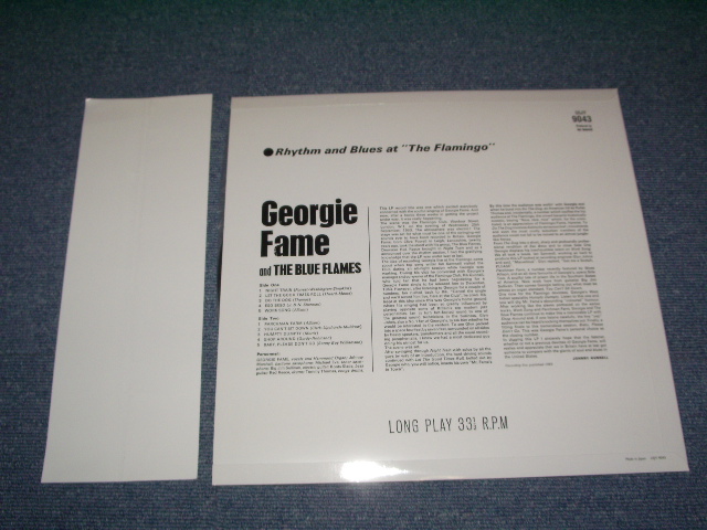 Photo: GEORGIE FAME - RHYTHM & BLUES  AT  THE FLAMINGO  / 2007 JAPAN  200glam Used LP With OBI 