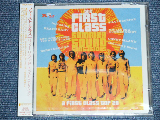 Photo1: THE FIRST CLASS - SUMMER SOUND SENSATIONS : A FIRST CLASS TOP 20 / 2005 EU Press +JAPAN Obi&Linner  Brand New Sealed CD  Out-Of-Print 