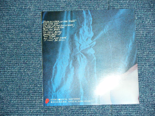 Photo: THE ROLLING STONES - UNDERCOVER ( 3500 YEN VERSION )  /  1983 JAPAN ORIGINAL 1st Press  Used   CD  With OBI 