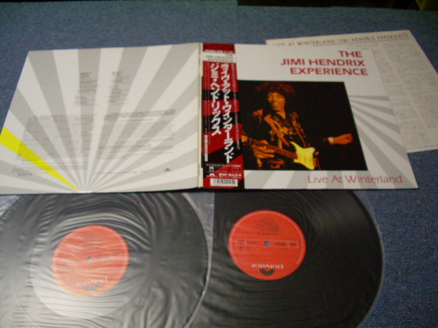Photo1: JIMI HENDRIX - LIVE AT WINTERLAND / JAPAN ORIGINAL Used 2-LP's With OBI 
