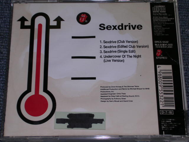 Photo: ROLLING STONES - SEX DRIVE / 1991 JAPAN ORIGINAL Promo Used CD 