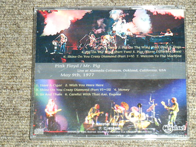 Photo: PINK FLOYD -  ALAMEDA COLISEUM  /  COLLECTORS BOOT  Used  2CD  