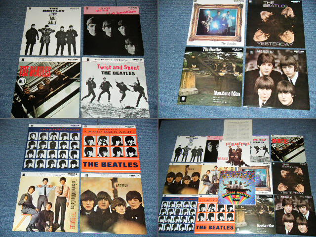 Photo: THE BEATLES - E.P.COLLECTION / JAPAN WHITE LABEL PROMO & RED WAX VINYL EP BOXSET