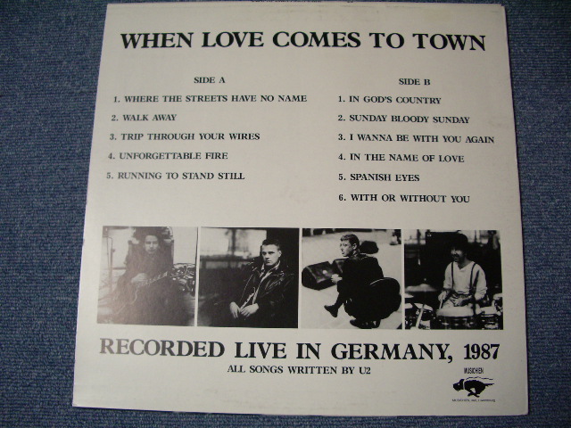 Photo: U2 - WHEN LOVE COMES TO TOWN 