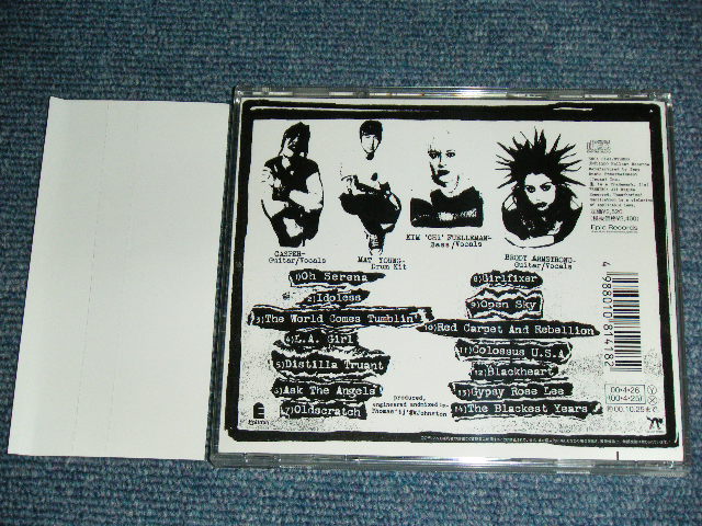 Photo: THE DISTILLERS ( RANCID'S MEMBER'S WIFE "BRODY ARMSTRONG" )- THE DISTILLERS / 2000 JAPAN ORIGINAL Used CD With OBI  