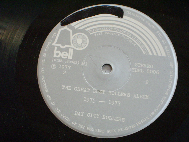 Photo: BAY CITY ROLLERS  - THE GREAT LOST ROLLERS ALBUM /  COLLECTORS ( BOOT ) LP