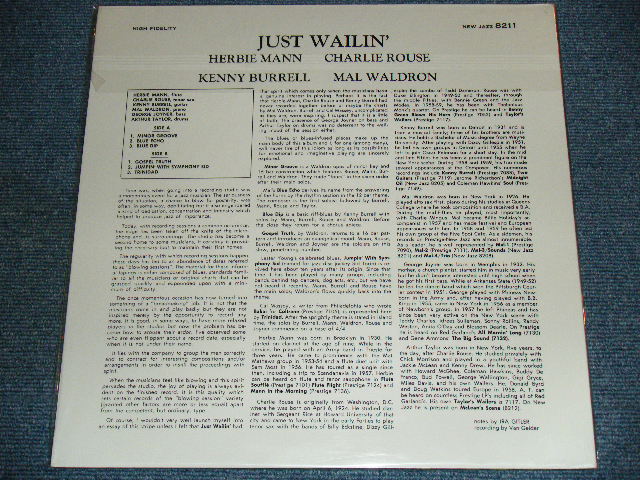 Photo: HERBIE MANN - JUST WAILIN'  / JAPAN LIMITED Japan BRAND NEW LP Dead stock