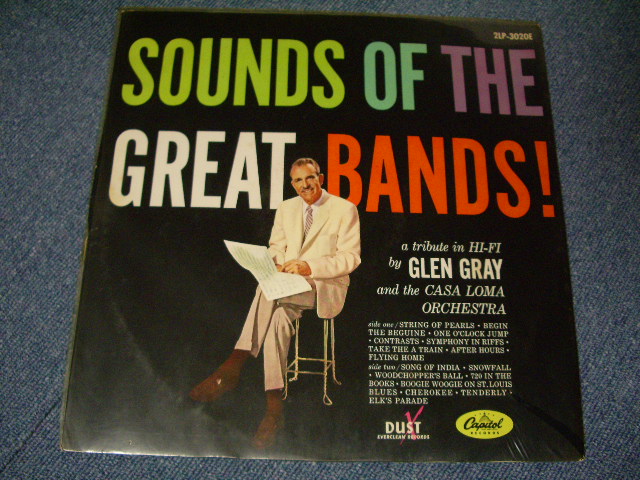 Photo1: GLEN GRAY and the CASA LOMA - SOUND OF THE GREAT BANDS! ( RED WAX / With ORIGINAL OUTER-VINYL COVER ) 