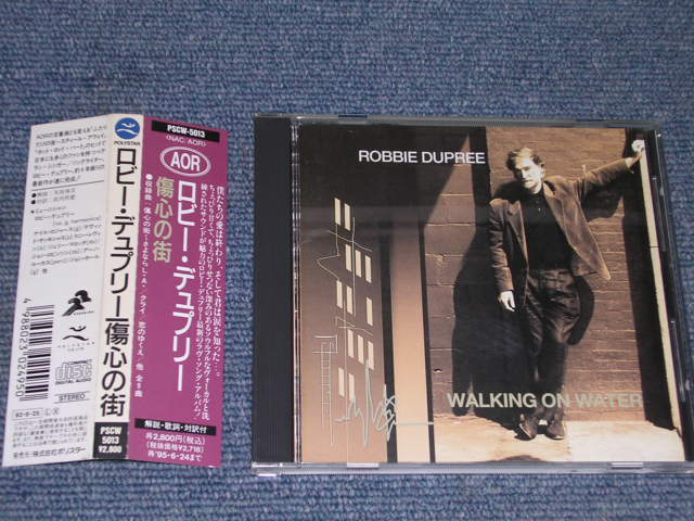Photo1: ROBBIE DEUPREE - WALKING ON WATER / 1993 JAPAN ORIGINAL Promo Used CD With OBI  