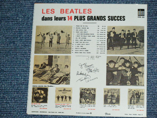 Photo: THE BEATLES -  DANS LEURS 14  PLUS GRANDS SUCCESS  / Brand New  COLLECTOR'S Mini-LP PAPER SLEEVE CD 