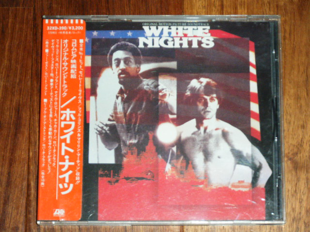 Photo1: ost v.a. - WHITE NIGHTS / 1985 JAPAN ORIGINAL Used CD With VINYL OBI 