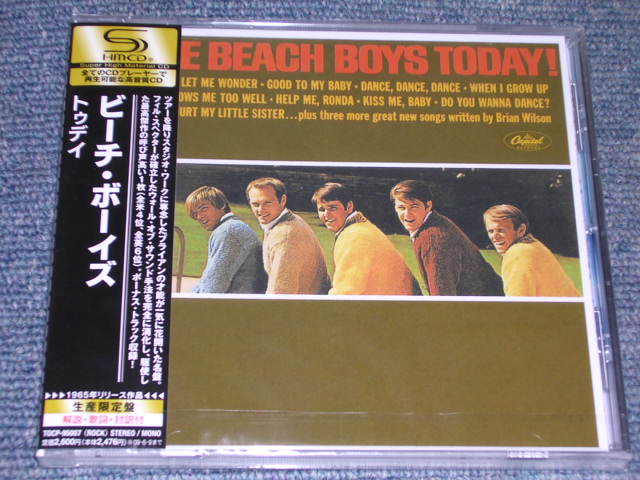Photo1: THE BEACH BOYS -TODAY/ 2008 JAPAN ONLY Limited SHM-CD Sealed  