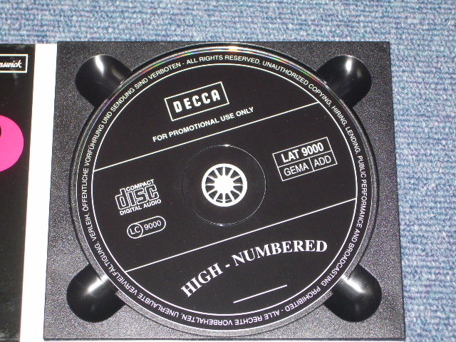 Photo: THE WHO - HIGH NUMBERED  MORE BBC AND TV -SESSIONS 1965-1970 / GERMAN COLLECTOR'S CD 