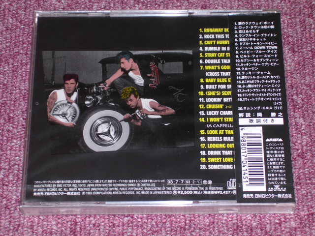 Photo: STRAY CATS ストレイ・キャッツ  - OTHERWISE : THE NEW SELECTION OF THE STRAY CATS / 1991 JAPAN ORIGINAL Brand New Sealed  CD 
