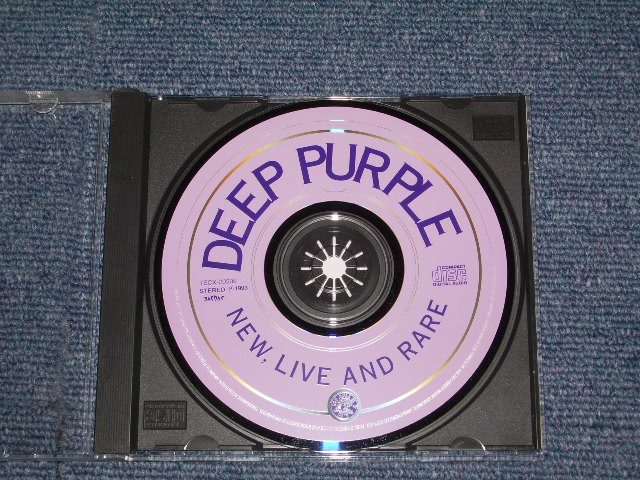 Photo: DEEP PURPLE - NEW, LIVE & RARE  / 1993 JAPAN Used CD With OBI 