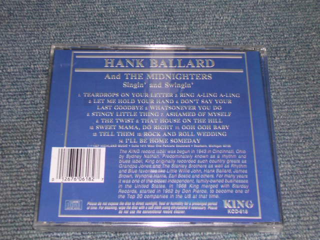 Photo: HANK BALLAD & THE MIDNIGHTERS - SINGIN' AND SWINGIN' / 1994? US Sealed CD 