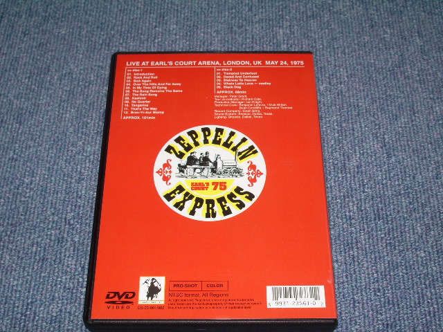 Photo: LED ZEPPELIN  - EARL'S COURT '75 / BRAND NEW COLLECTORS 2xDVD 