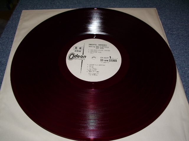 Photo: THE YARDBIRDS - IMMORTAL YARDBIRDS / RED WAX(VINYL) WHITE LABEL PROMO 