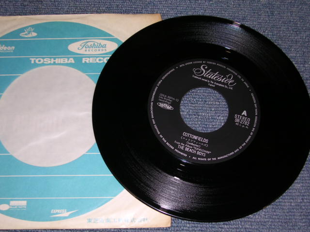 Photo: THE BEACH BOYS - COTTON FIELDS . / 1960s JAPAN ORIGINAL used 7"Single