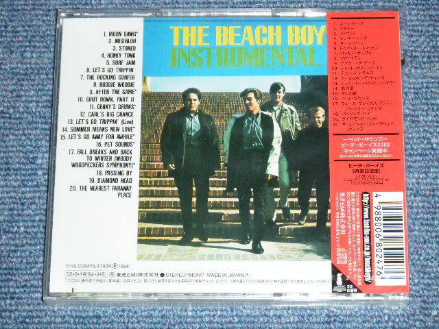 Photo: THE BEACH BOYS - INSTRUMENTAL HITS  ( EXTRA BONUS TRACKS  on ORIGINAL JAPAN ONLY ALBUM Version ) / 2002 Released Version JAPAN   Brand New  Sealed  CD