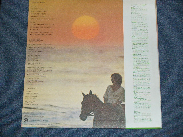 Photo: CAROLE KING キャロル・キング - THOROUGHBRED /  1976 JAPAN ORIGINAL WHITE LABEL PROMO LP With OBI 