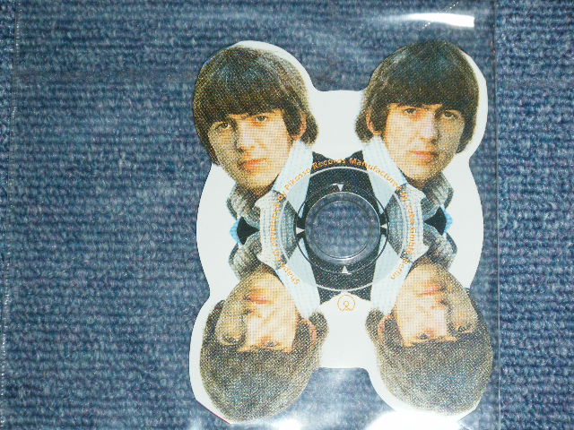 Photo1: GEORGE HARRISON  of THE BEATLES - INTERVIEW SHAPED PICTURE CD / 1995 ORIGINAL SHAPED PICTURE CD 