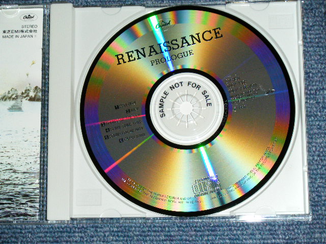 Photo: RENAISSANCE - PROLOGUE / 1992 ISSUED VERSION  JAPAN  PROMO Used CD With OBI 