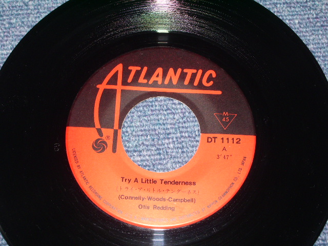 Photo: OTIS REDDING - TRY A LITTLE TENDERNESS  / 1969 JAPAN ORIGINAL 7"45's Single  With PICTURE SLEEVE 