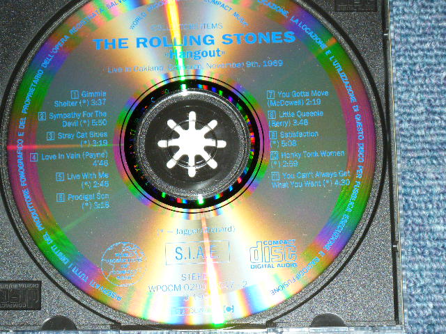 Photo: THE ROLLING STONES - HANGOUT  ( LIVE IN USA 1969 )  / 1990  ORIGINAL COLLECTOR'S (BOOT)  Brand New  CD 