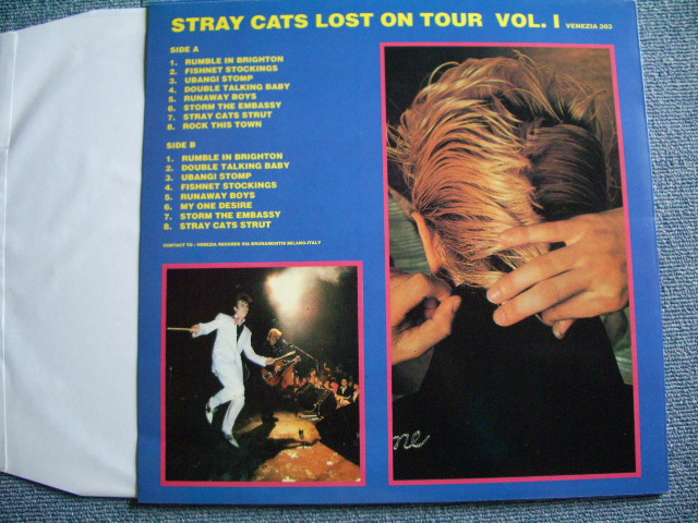 Photo: STRAY CATS - LOST ON TOUR   / COLLECTORS ( BOOT ) LPN BRAND NEW DEAD STOCK 