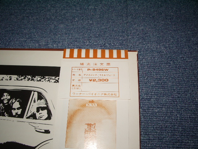 Photo: LITTLE FEAT - .FEATS DON'T FAIL ME NOW  / 1974 JAPAN ORIGINAL Used  LP With OBI With BACK ORDER SHEET on OBI'S BACK 