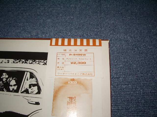 Photo: LITTLE FEAT - .FEATS DON'T FAIL ME NOW  / 1974 JAPAN ORIGINAL Used  LP With OBI With BACK ORDER SHEET on OBI'S BACK 