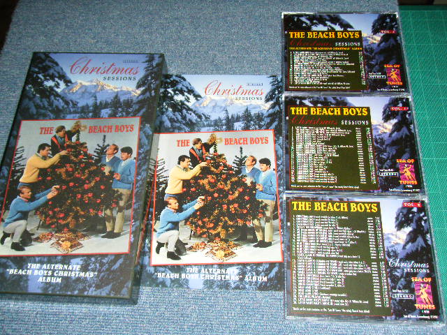 Photo: THE BEACH BOYS - CHRISTMAS SESSIONS ( THE ALTERNATE "BEACH BOYS CHRISTMAS " ALBUM / 1997 Brand New COLLECTOR'S 4CD's Box Set DEAD STOCK  Last Chance 