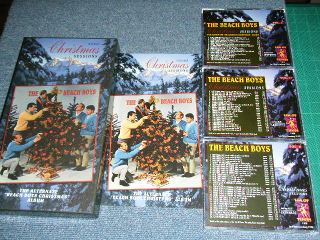 Photo: THE BEACH BOYS - CHRISTMAS SESSIONS ( THE ALTERNATE "BEACH BOYS CHRISTMAS " ALBUM / 1997 Brand New COLLECTOR'S 4CD's Box Set DEAD STOCK 