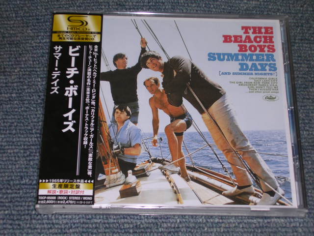 Photo1: THE BEACH BOYS -SUMMER DAYS / 2008 JAPAN ONLY Limited SHM-CD Sealed  