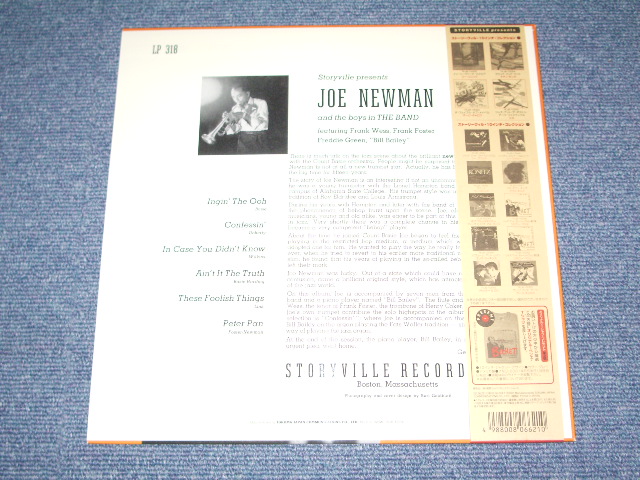 Photo: JOE NEWMAN - AND THE BOYS IN THE "THE BAND" / 2001 JAPAN LIMITED Japan 1st RELEASE  BRAND NEW 10"LP Dead stock