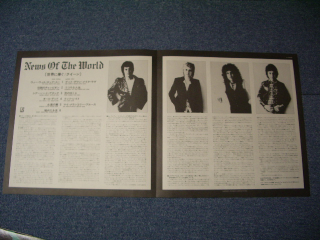 Photo: QUEEN - NEWS OF THE WORLD / 1977 ORIGINAL LP + OBI