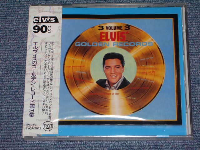 Photo1: ELVIS PRESLEY - ELVIS' GOLDEN RECORDS Vol.3  / 1991 JAPAN Brand New SEALED  CD With OBI