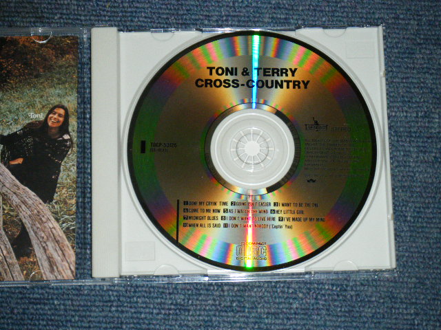 Photo: TONI & TERRY - CROSS COUNTRY  / 2000 JAPAN ORIGINAL Used CD Out-Of-Print now