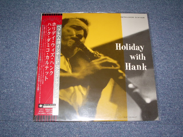 Photo1: HANK D'AMICO QUARTET - HOLIDAY WITH HANK  / 2000 JAPAN LIMITED Japan 1st RELEASE  BRAND NEW 10"LP Dead stock