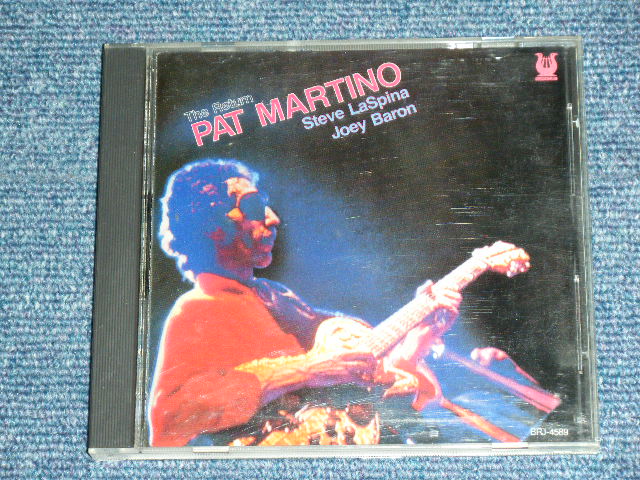 Photo1: PAT MARTINO - "BACK IN NEW YORK" - Live at FAT TUESDAY'S   / 1989  JAPAN 2nd Price Mark ? Used CD 