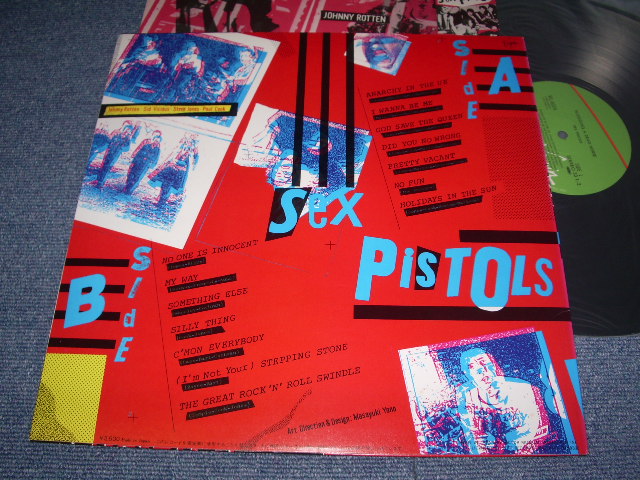 Photo: SEX PISTOLS  -  FLOGGING A DEAD HORSE   / 1983 ORIGINAL LP+ObiLinner