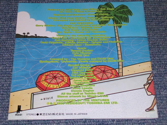 Photo: THE VENTURES - PLAY SOUTHERN ALL STARS  / 1990 JAPAN Original Used CD 