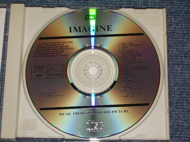 Photo: JOHN LENNON - IMAGINE ( SOUND TRACKS ) / 1988 JAPAN ORIGINAL Used CD With OBI 