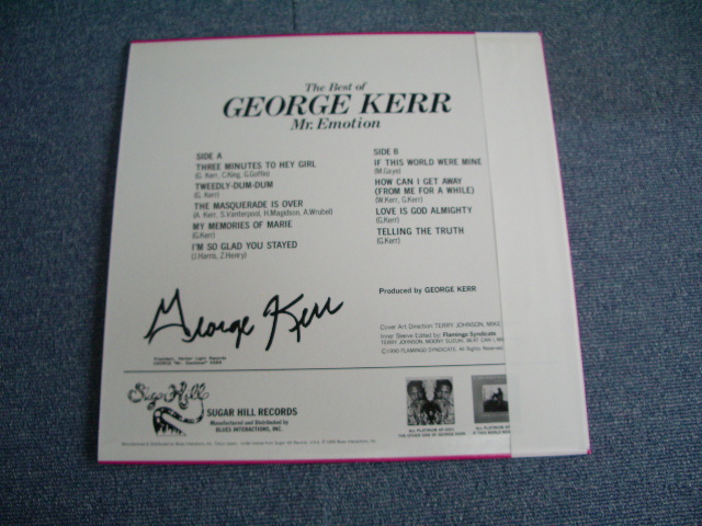 Photo: GEORGE KERR - THE BEST OF /  JAPAN LP With OBI 