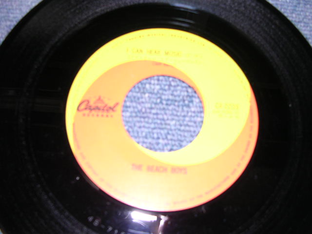 Photo: THE BEACH BOYS - I CAN HEAR MUSIC / 1960s JAPAN ORIGINAL used 7"Single